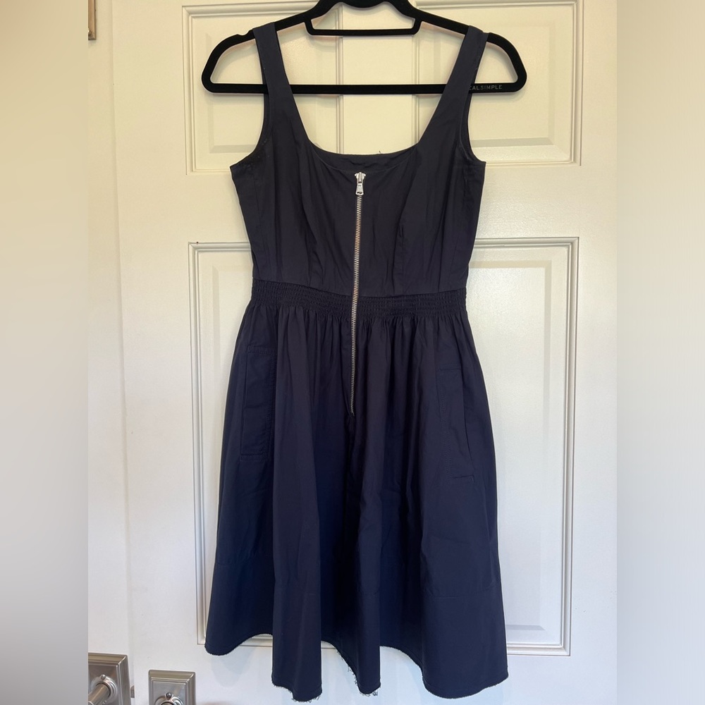 Navy J Crew Mini Dress